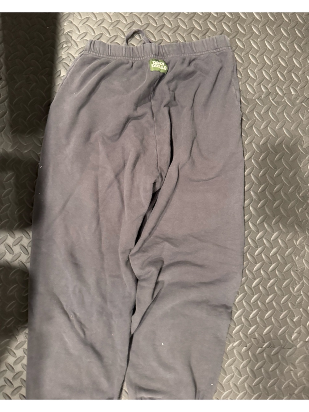Daily Drills vintage black joggers